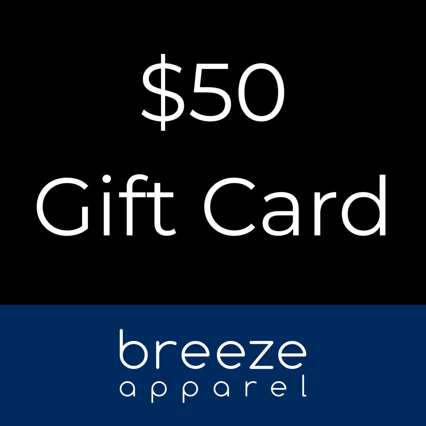 $50 USD Gift Card