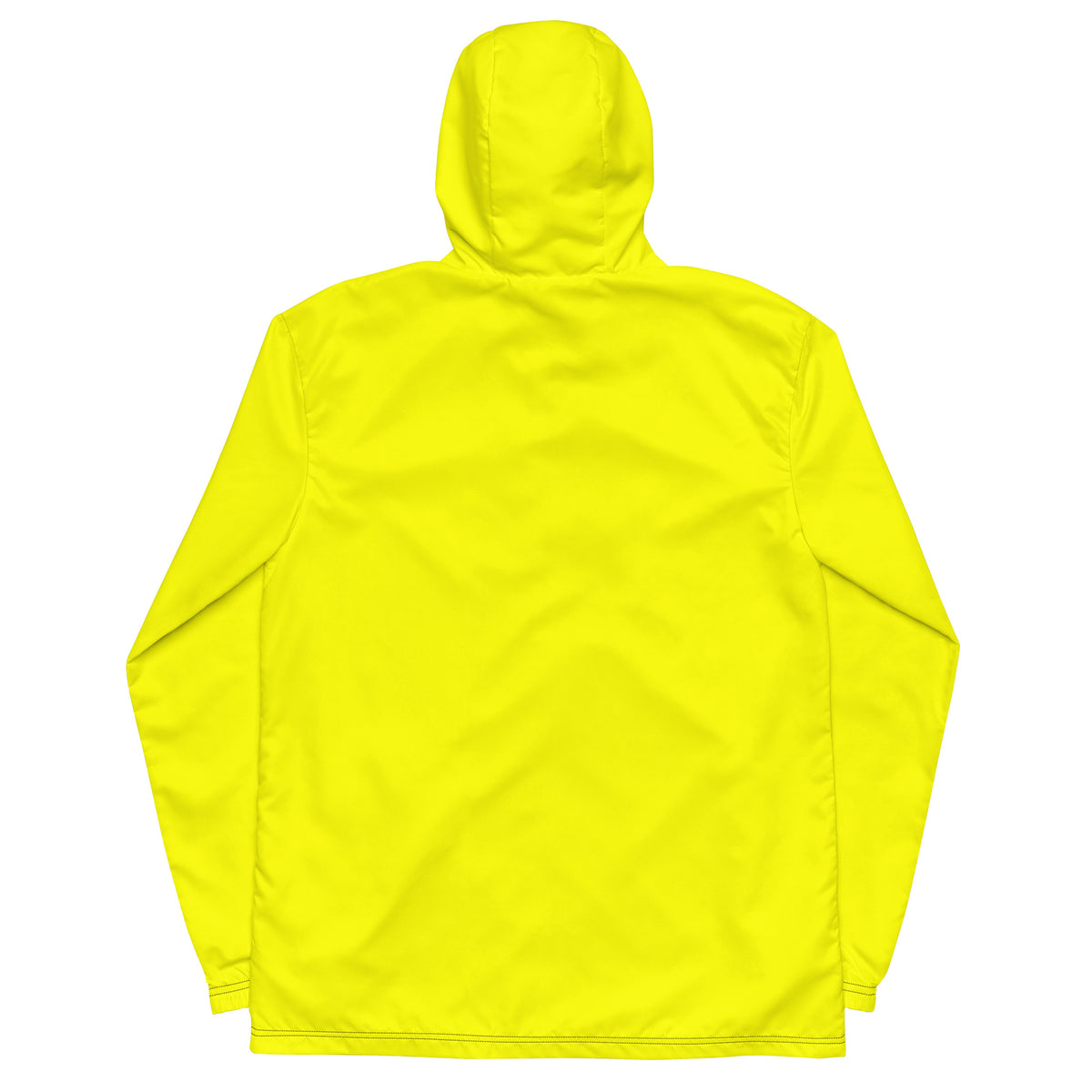 Back of yellow jacket.
