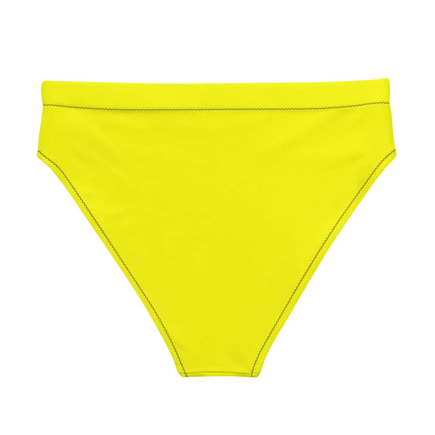 Back of yellow bikini bottom