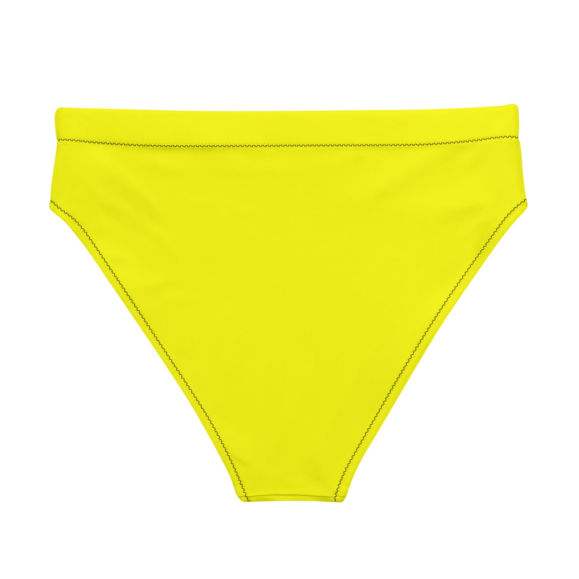 Back of yellow bikini bottom