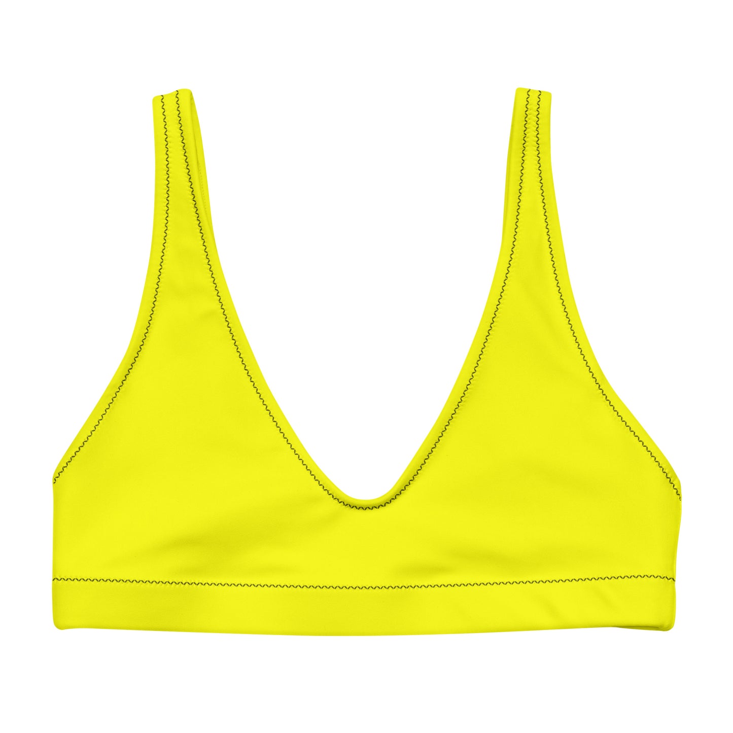 Yellow bikini top