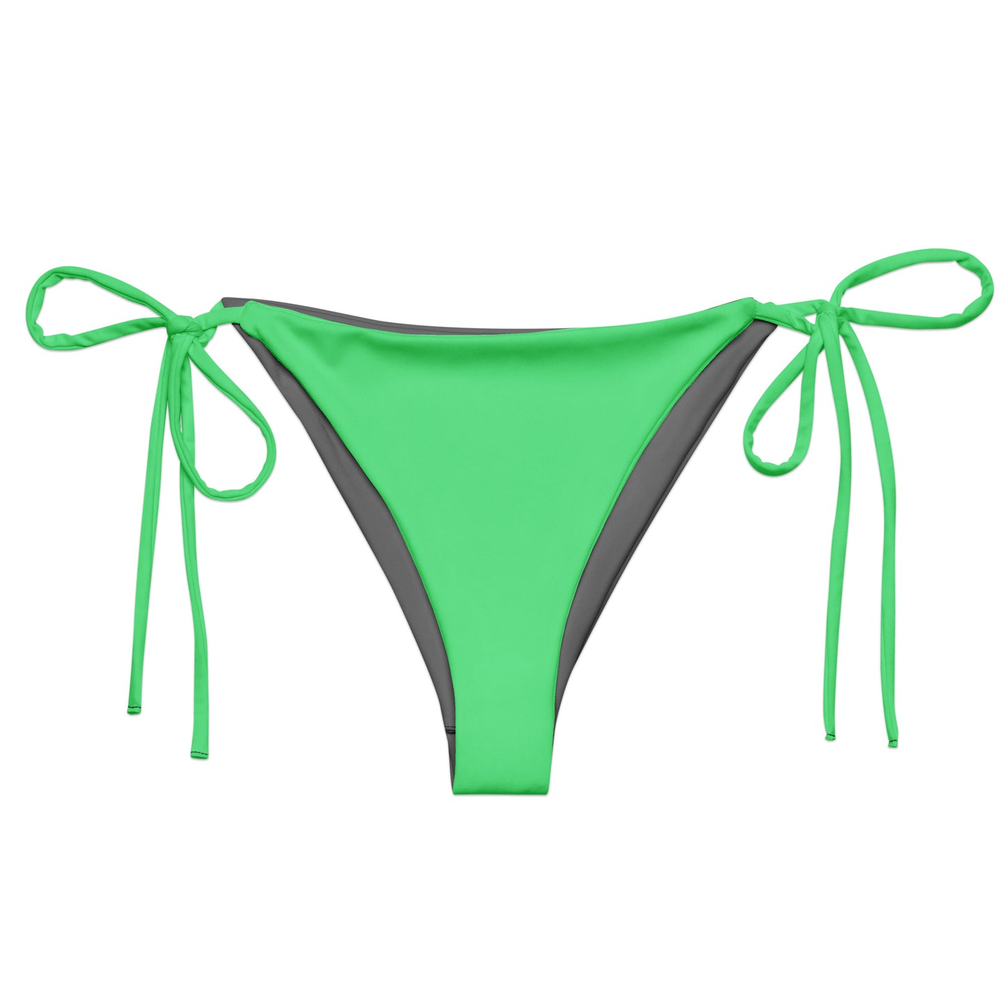 Green bikini bottom.