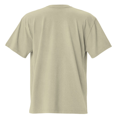 Plain back of green t-shirt.