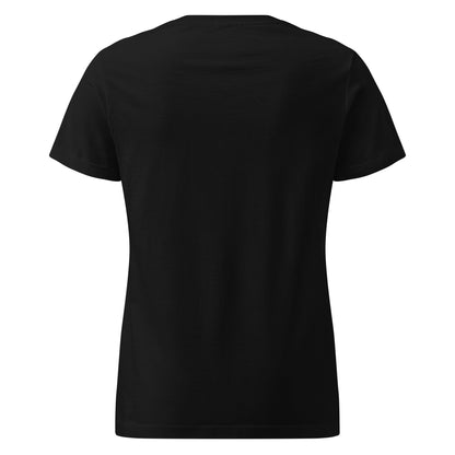 Plain back of black t-shirt
