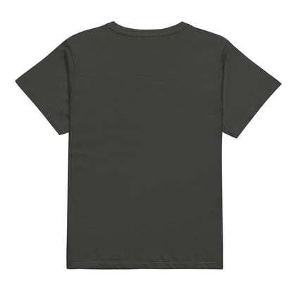 Plain back of vintage-black t-shirt