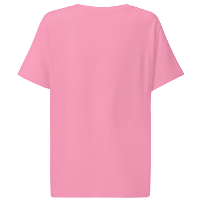 Plain back of pink t-shirt.