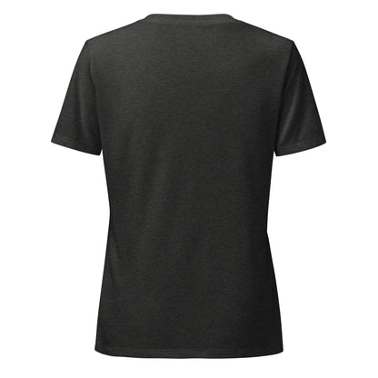 Plain back of gray t-shirt.