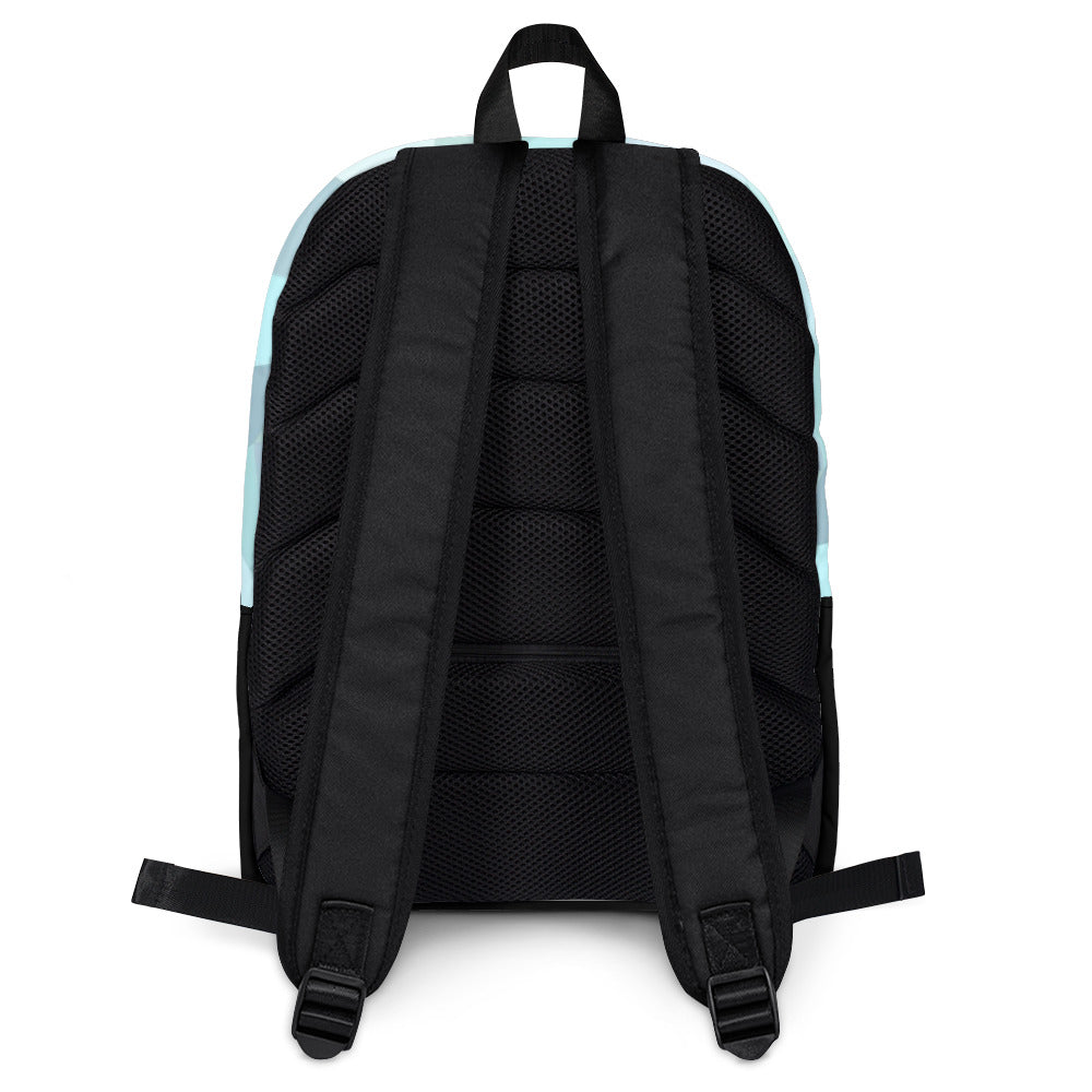 Cyan Blue backpack