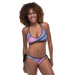 'Watercolor Purple' bikini