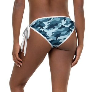 'Navy Camo' bikini bottom