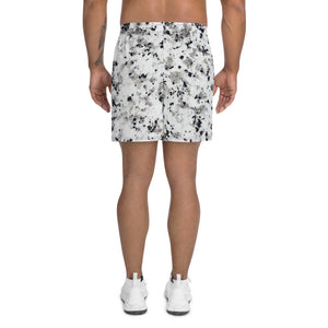 'Marble' men's athleisure shorts