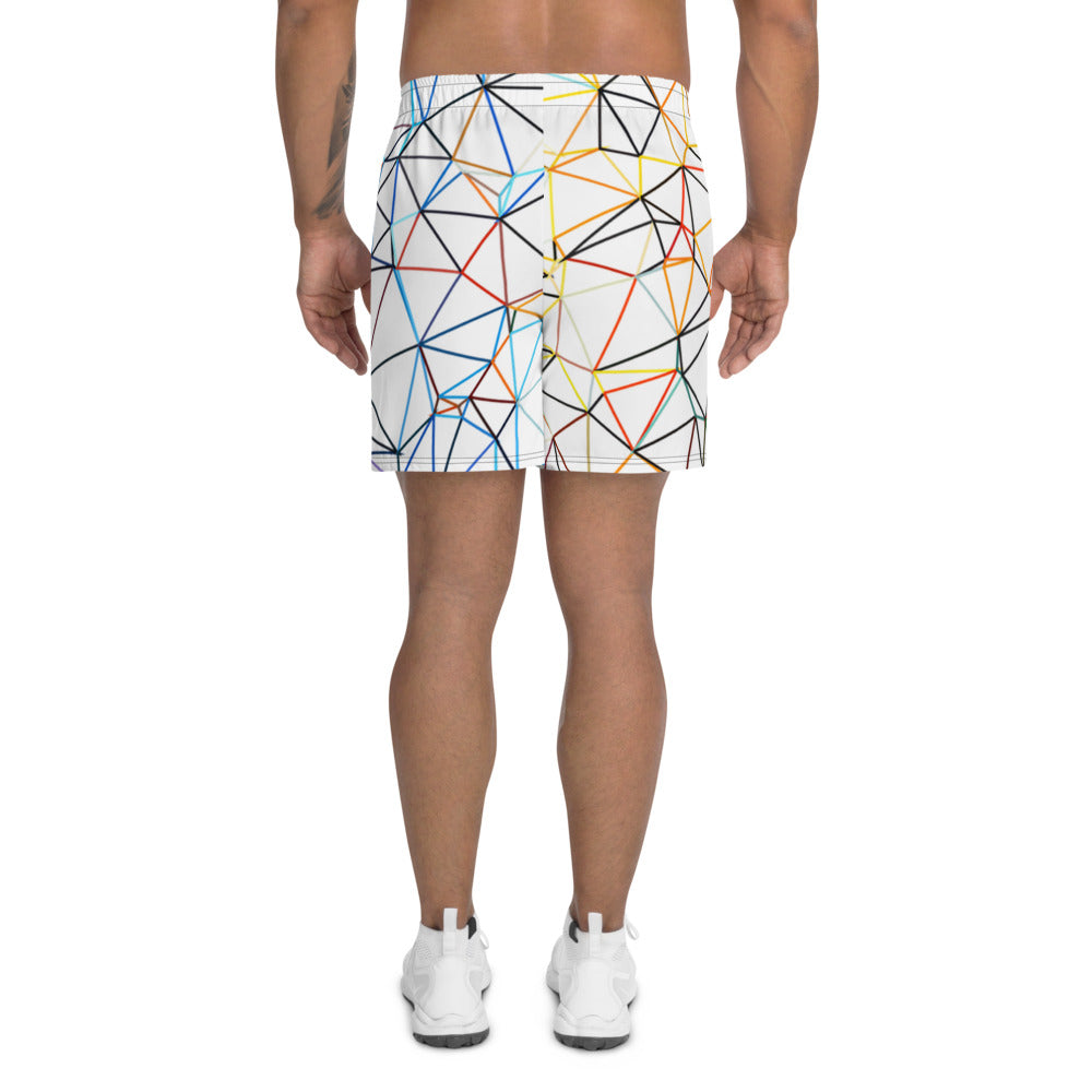 'Triangulum' men's athleisure shorts