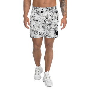 'Marble' men's athleisure shorts