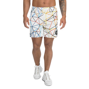 'Triangulum' men's athleisure shorts