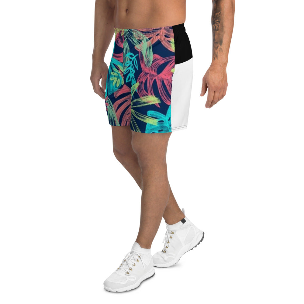 'Neotropical' men's athleisure shorts