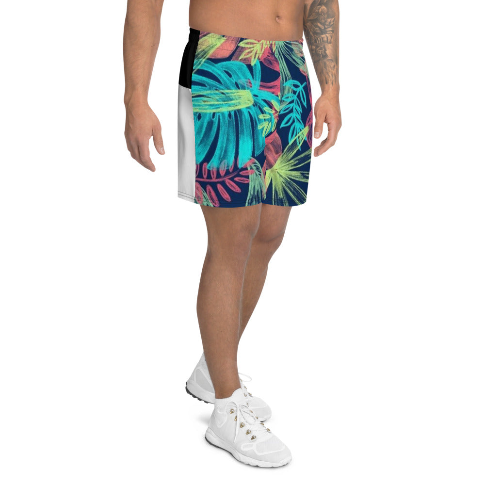 'Neotropical' men's athleisure shorts