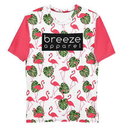 'Flamingos' men's all-over tee