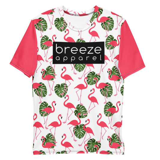 'Flamingos' men's all-over tee