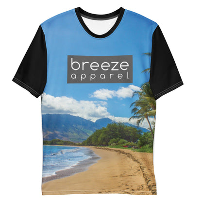 'Hawaiian Coast' men's all-over tee