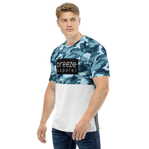 'Navy Camo' men's all-over t-shirt