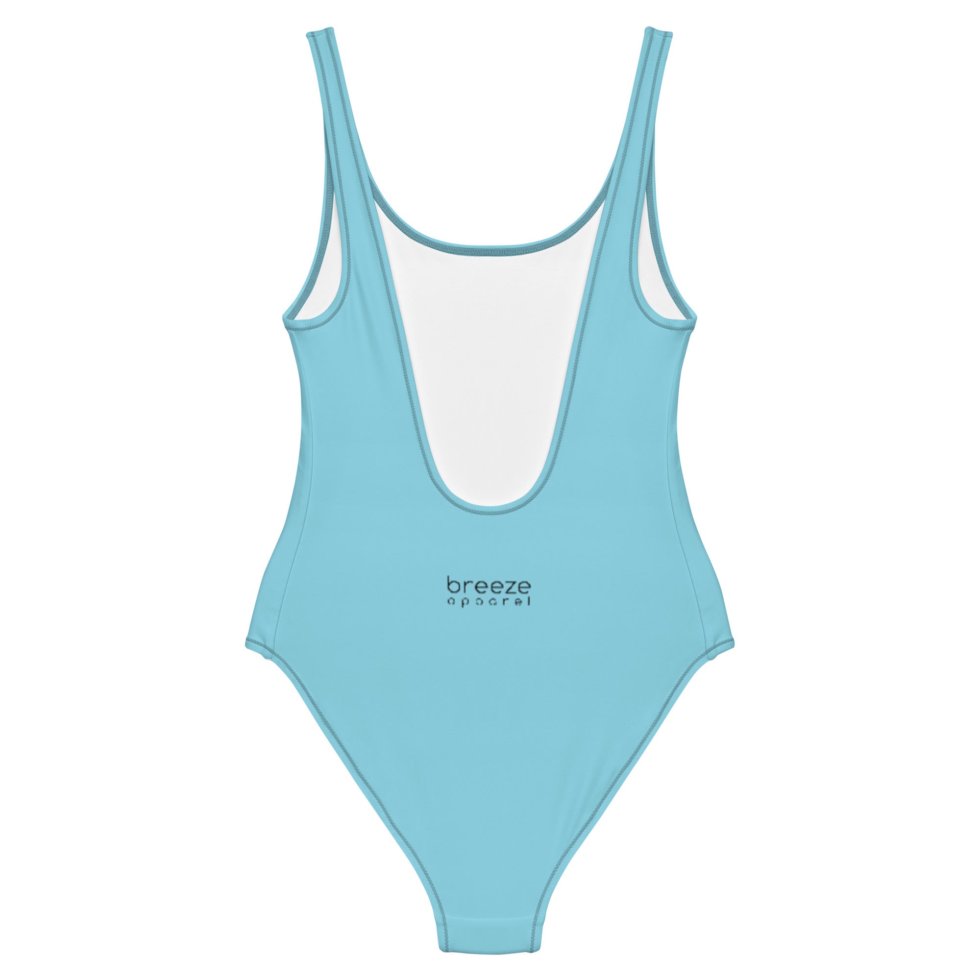 'Pastel Blue' one-piece swimsuit
