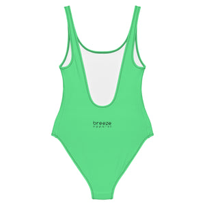 'Mint Green' one-piece swimsuit