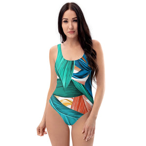 'Feelin' Tropical' one-piece swimsuit
