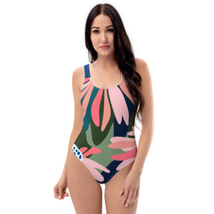 'Bloom' one-piece swimsuit