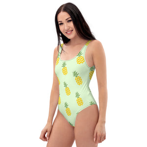 'La Piña' one-piece swimsuit