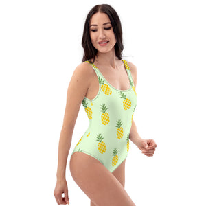 'La Piña' one-piece swimsuit