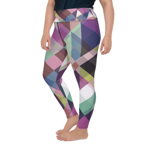 'Violet, etc.' plus-size yoga leggings