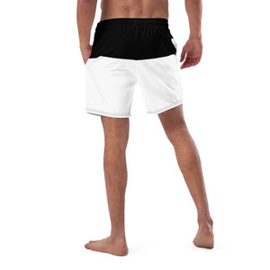 'Jamaican Logo' men's swim trunks (white)