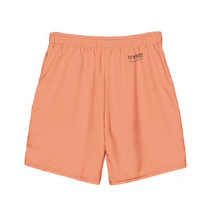 'Pastel Orange' men's swim trunks