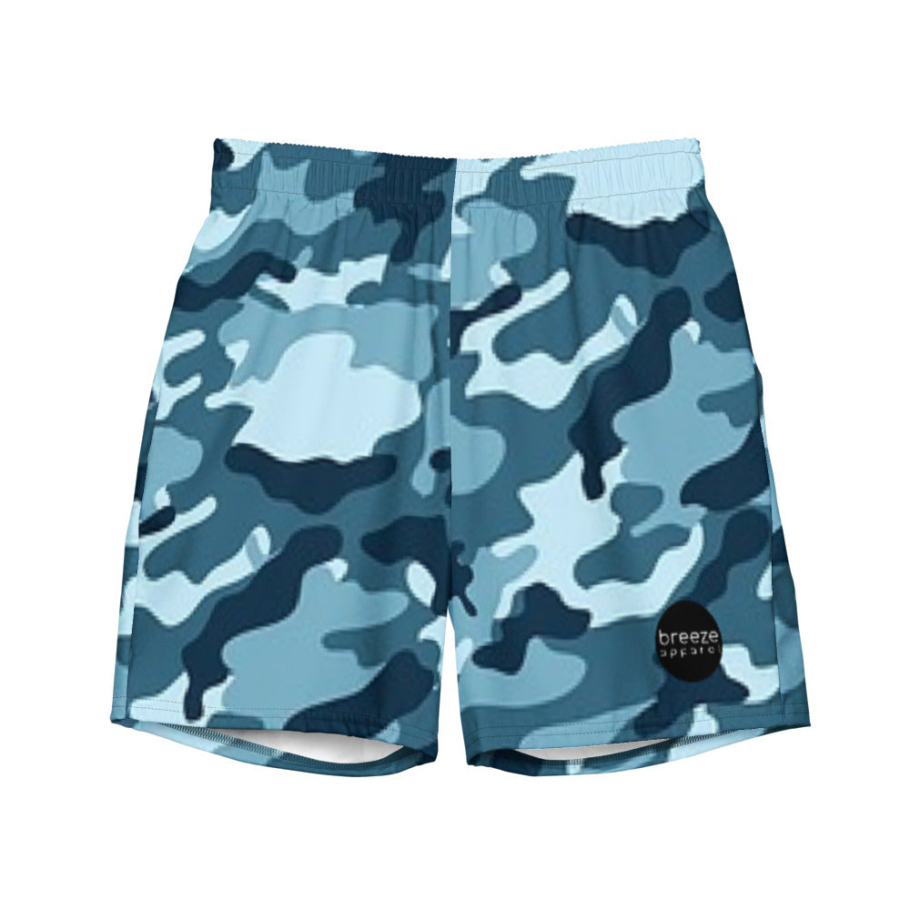 'Navy Camo' men's swim trunks