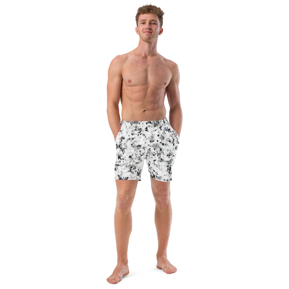 'Marble' men's swim trunks