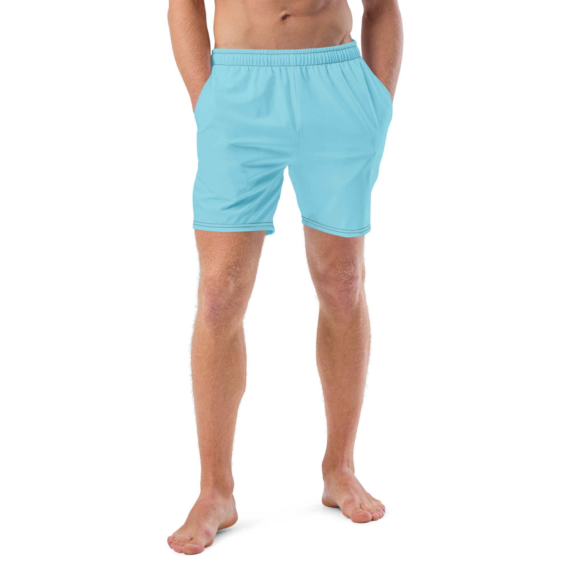 'Pastel Blue' men's swim trunks