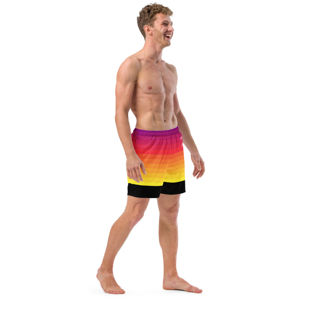 'Desert Sunset' men's swim trunks