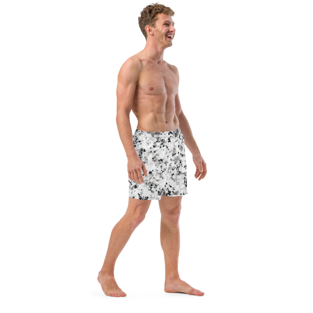 'Marble' men's swim trunks