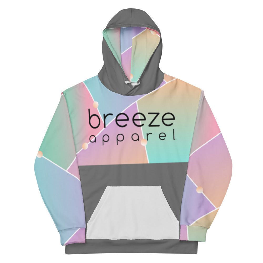 'Iridescent Glass' unisex hoodie