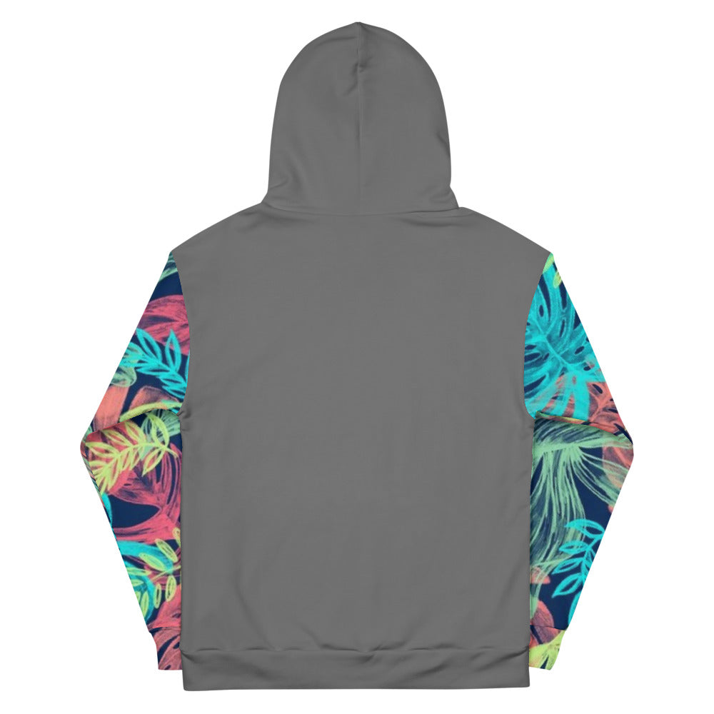 'Neotropical' unisex hoodie (gray)