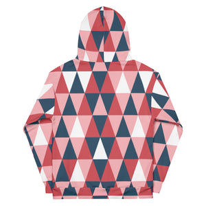 'Triangle Mosaic' unisex hoodie