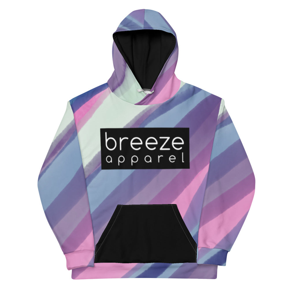 'Watercolor Purple' unisex hoodie
