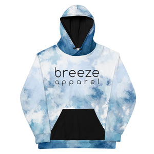 'Watercolor Blue' unisex hoodie