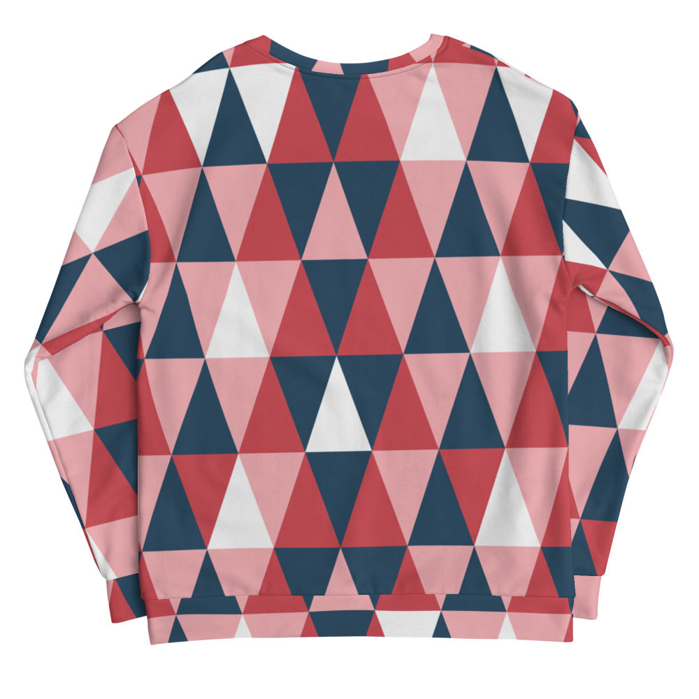 'Triangle Mosaic' unisex sweatshirt