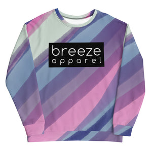'Watercolor Purple' unisex sweatshirt