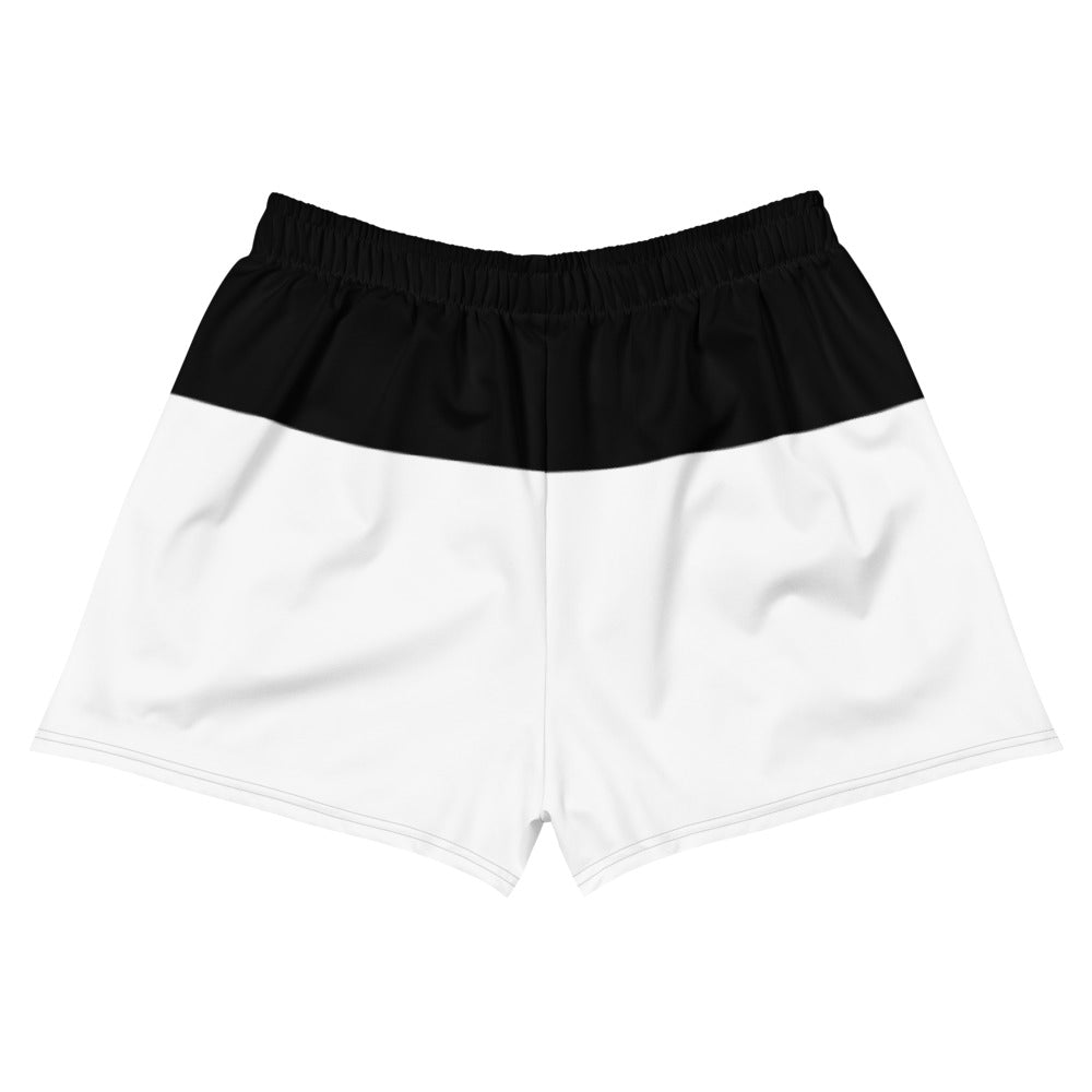 'Jamaican Logo' women's athletic shorts (white)