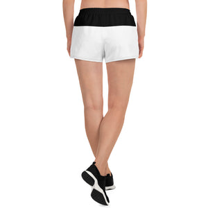 'Jamaican Logo' women's athletic shorts (white)