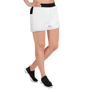 'Jamaican Logo' women's athletic shorts (white)