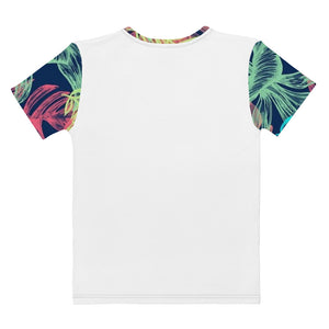 'Neotropical' women's all-over t-shirt (white)