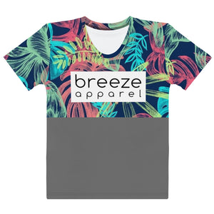 'Neotropical' women's all-over t-shirt (gray)